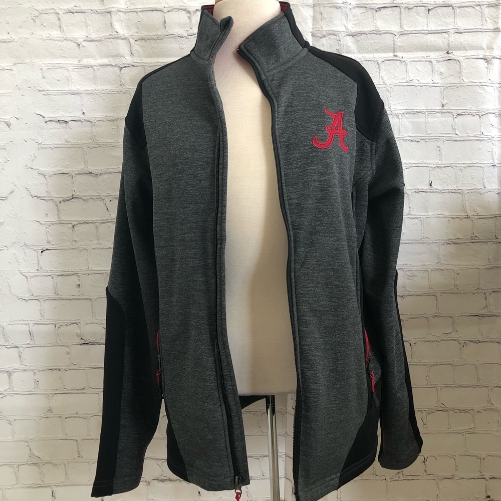 Alabama Script A Zip Fleece Jacket - Size S